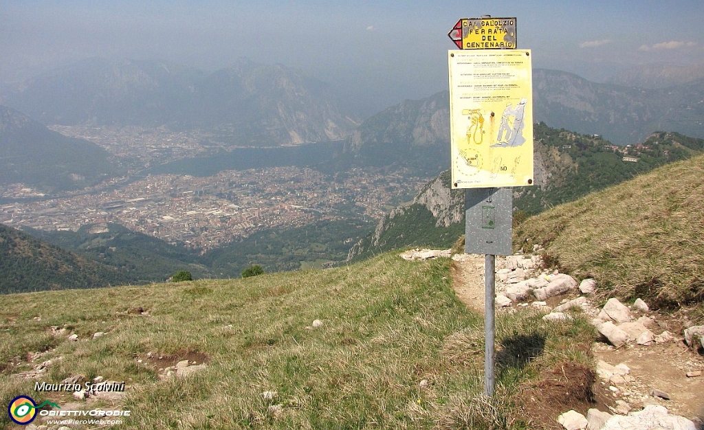 46 Si può salire anche dalla Ferrata del Centenario..JPG